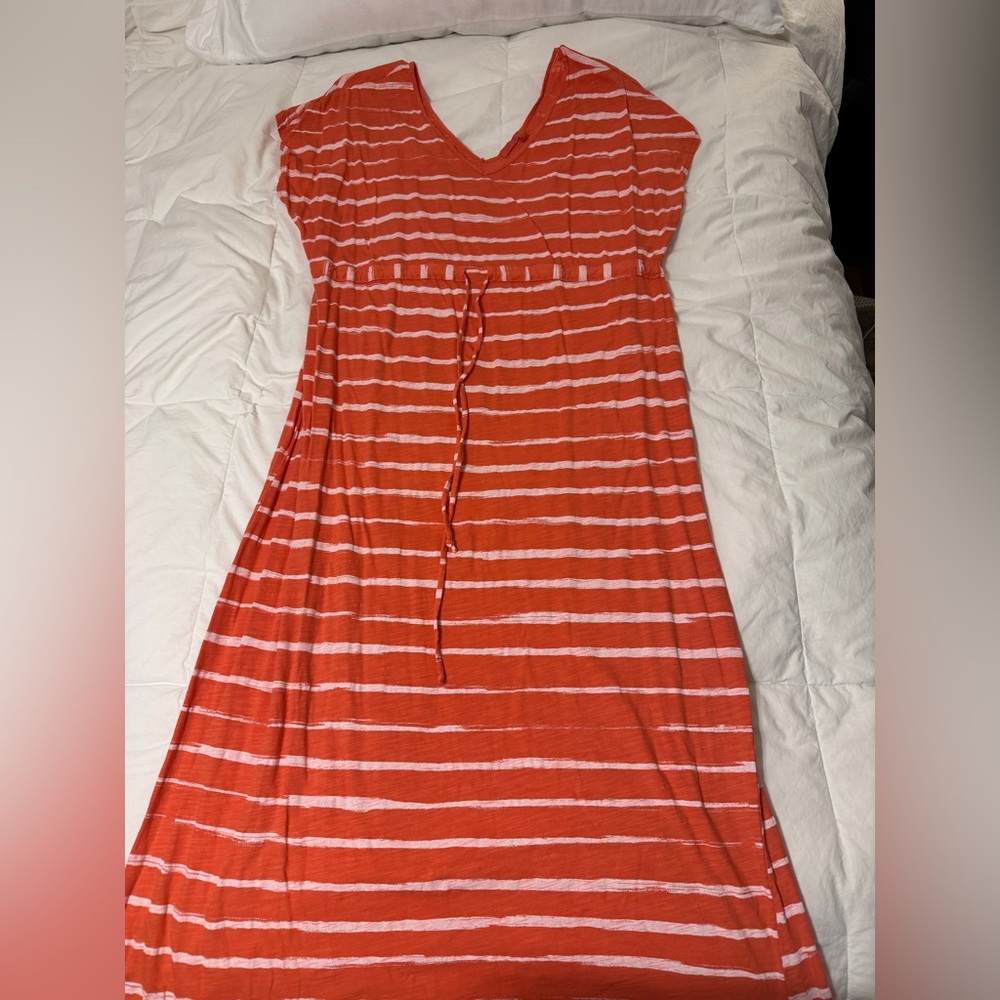 Fresh Produce Cotton Striped Maxi Dress